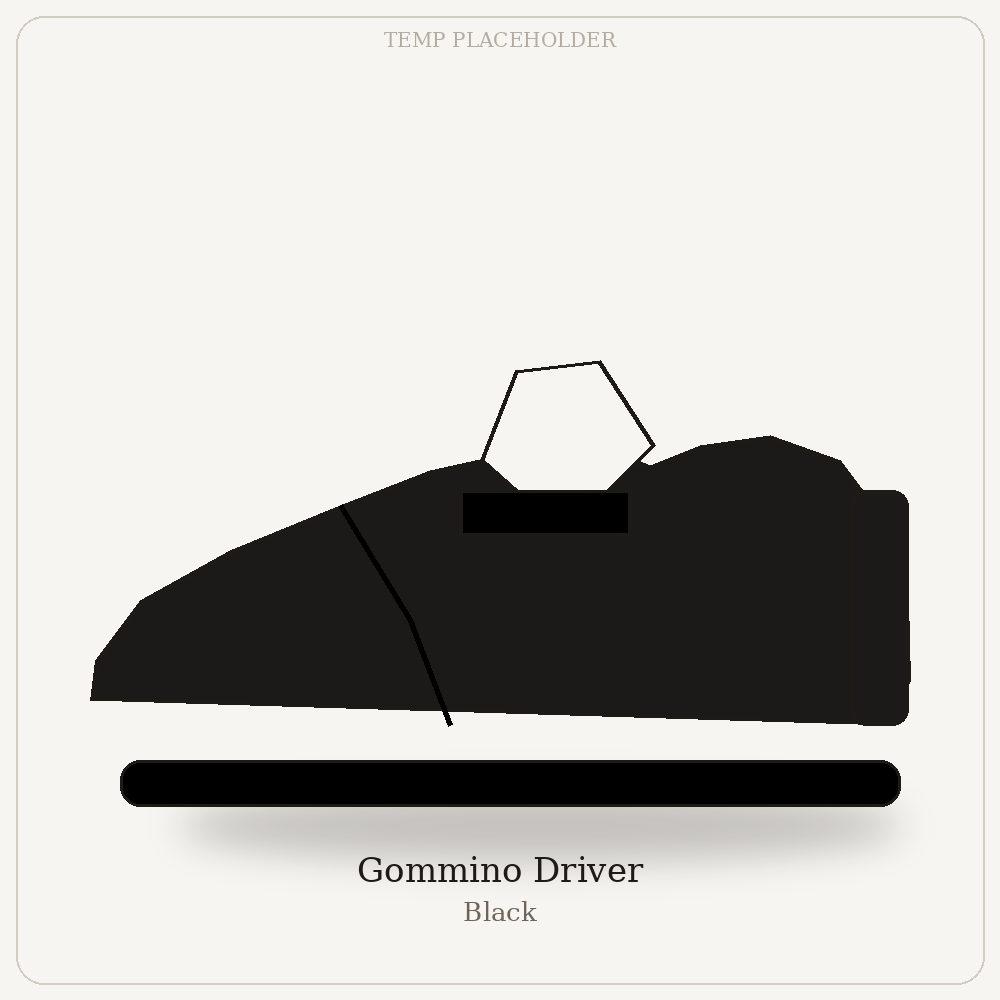 Gommino Driver - Black