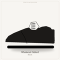 Wholecut Oxford - Black