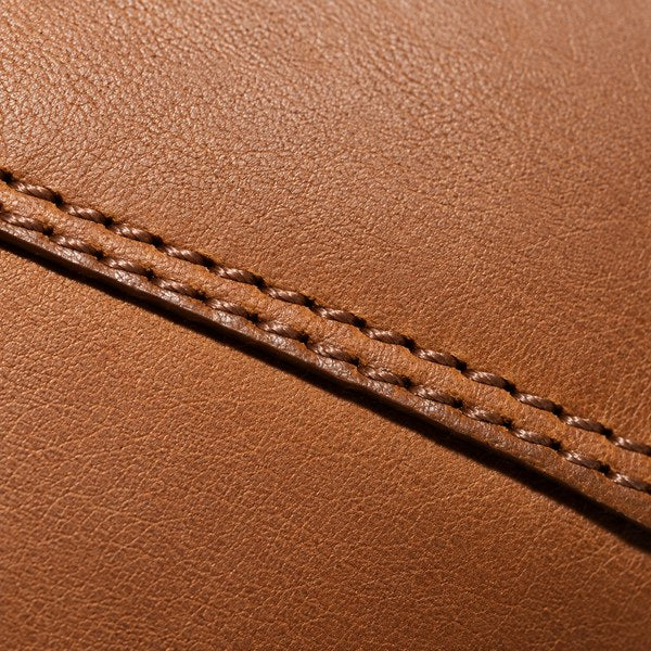 Waxed thread stitching