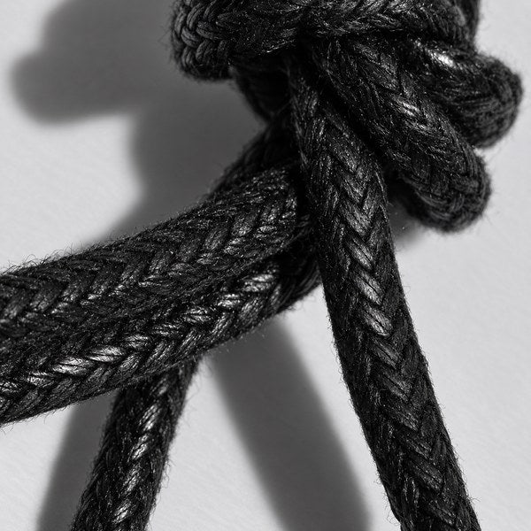 Waxed cotton laces